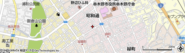 鹿児島県いちき串木野市昭和通235周辺の地図