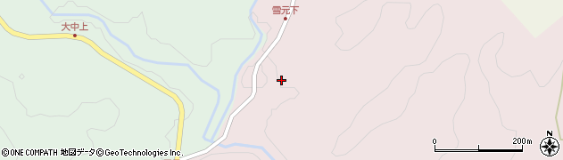 鹿児島県鹿児島市西俣町2170周辺の地図