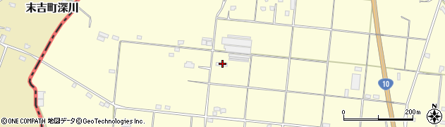 宮崎県都城市平塚町9859周辺の地図