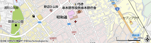 鹿児島県いちき串木野市昭和通149周辺の地図