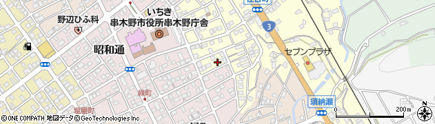 鹿児島県いちき串木野市住吉町188周辺の地図
