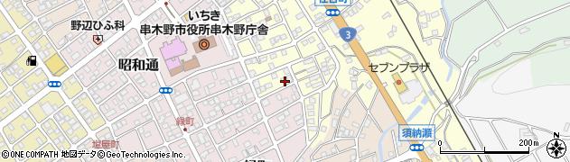 鹿児島県いちき串木野市住吉町189周辺の地図