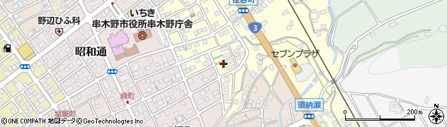 鹿児島県いちき串木野市住吉町198周辺の地図