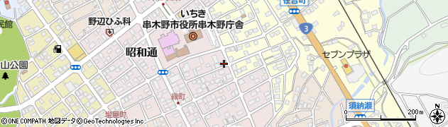 鹿児島県いちき串木野市昭和通135周辺の地図