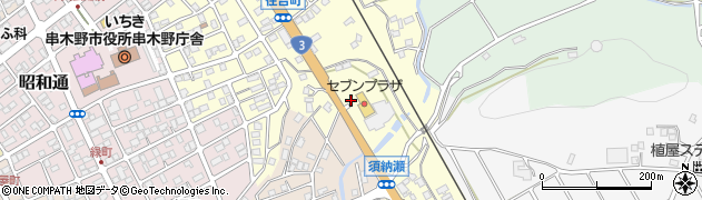 鹿児島県いちき串木野市住吉町6456周辺の地図