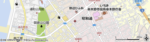 鹿児島県いちき串木野市昭和通269周辺の地図