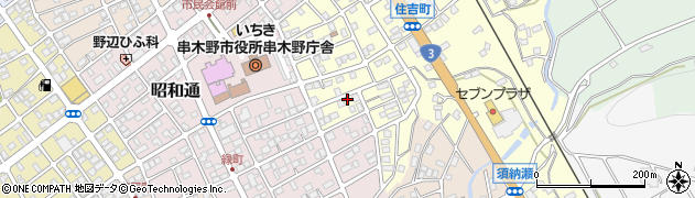 鹿児島県いちき串木野市住吉町191周辺の地図