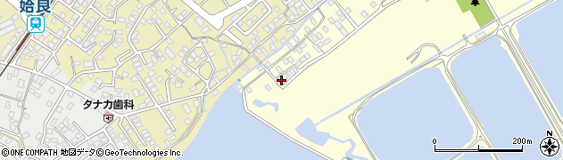 鹿児島県姶良市東餅田4130周辺の地図