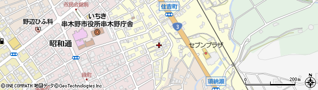 鹿児島県いちき串木野市住吉町120周辺の地図