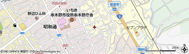 鹿児島県いちき串木野市住吉町173周辺の地図