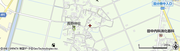 鹿児島県霧島市国分湊周辺の地図