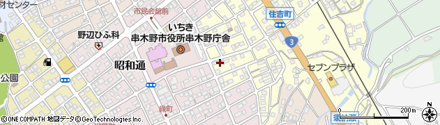 鹿児島県いちき串木野市住吉町168周辺の地図
