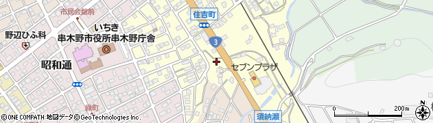 鹿児島県いちき串木野市住吉町11292周辺の地図