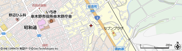 鹿児島県いちき串木野市住吉町19周辺の地図