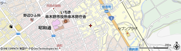 鹿児島県いちき串木野市住吉町172周辺の地図