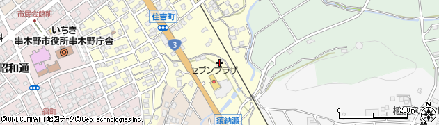 鹿児島県いちき串木野市住吉町11304周辺の地図