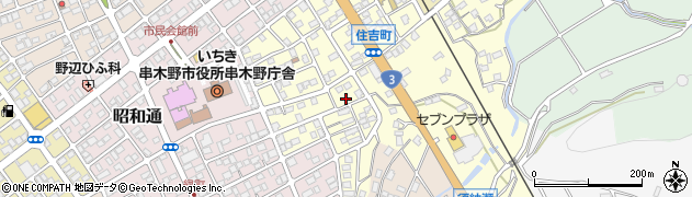 鹿児島県いちき串木野市住吉町26周辺の地図