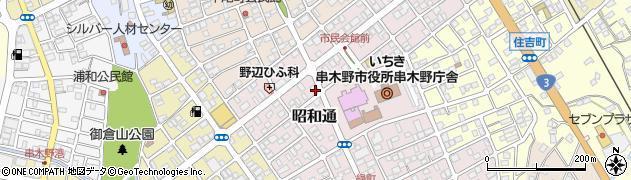 鹿児島県いちき串木野市昭和通285周辺の地図