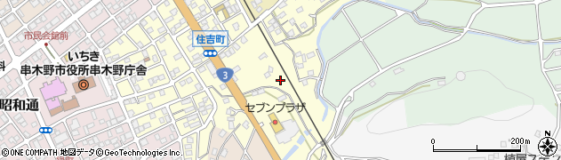 鹿児島県いちき串木野市住吉町11309周辺の地図