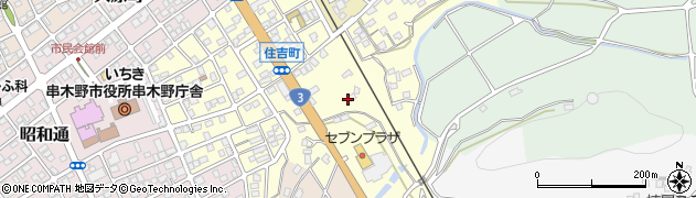 鹿児島県いちき串木野市住吉町11282周辺の地図
