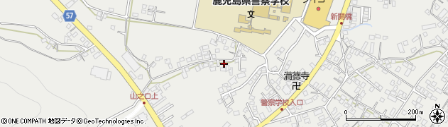 鹿児島県姶良市平松周辺の地図