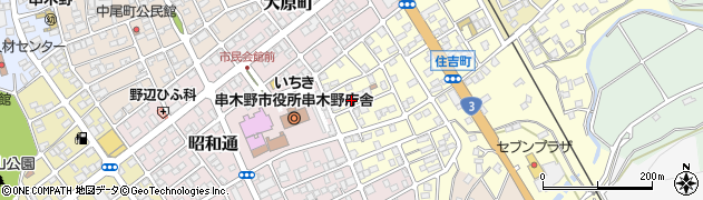 鹿児島県いちき串木野市住吉町140周辺の地図