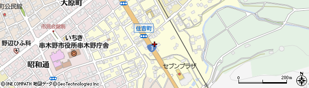 鹿児島県いちき串木野市住吉町11245周辺の地図