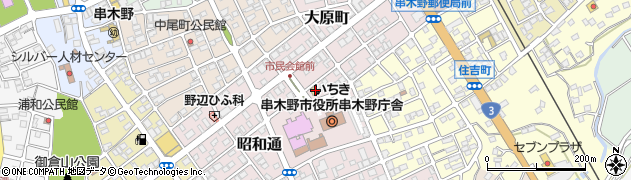 鹿児島県いちき串木野市昭和通116周辺の地図