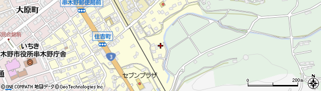 鹿児島県いちき串木野市住吉町11346周辺の地図