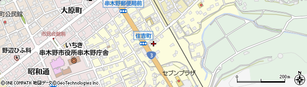 鹿児島県いちき串木野市住吉町11250周辺の地図