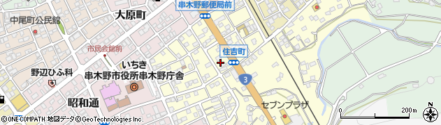 鹿児島県いちき串木野市住吉町5周辺の地図