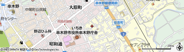 鹿児島県いちき串木野市住吉町126周辺の地図