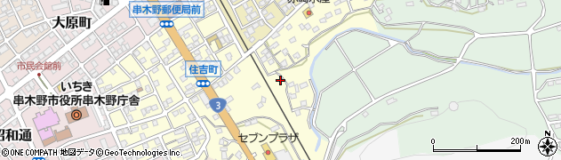 鹿児島県いちき串木野市住吉町11277周辺の地図