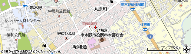 鹿児島県いちき串木野市昭和通81周辺の地図
