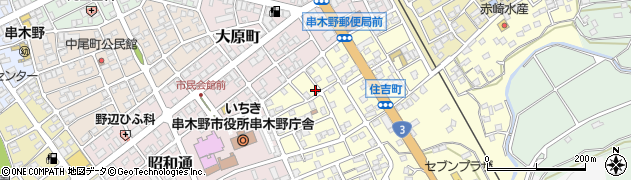 鹿児島県いちき串木野市住吉町55周辺の地図