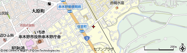 鹿児島県いちき串木野市住吉町11259周辺の地図