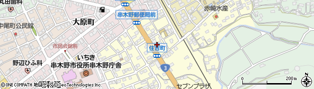鹿児島県いちき串木野市住吉町114周辺の地図