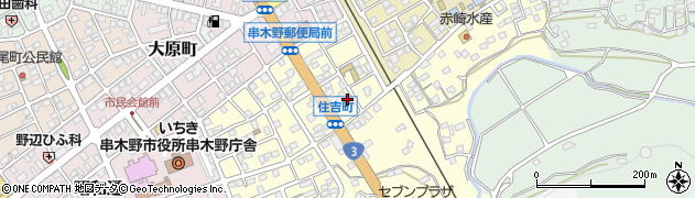 鹿児島県いちき串木野市住吉町108周辺の地図