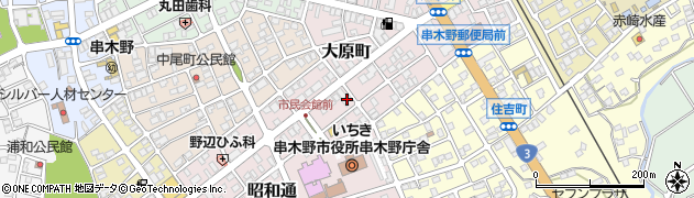 鹿児島県いちき串木野市昭和通86周辺の地図