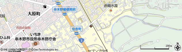 鹿児島県いちき串木野市住吉町11264周辺の地図