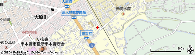 鹿児島県いちき串木野市住吉町98周辺の地図