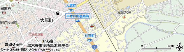 鹿児島県いちき串木野市住吉町94周辺の地図