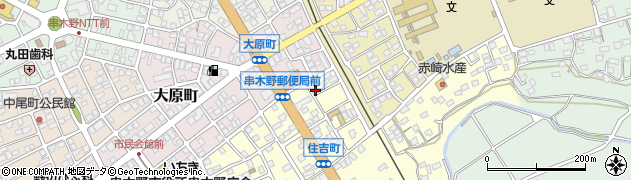 鹿児島県いちき串木野市住吉町84周辺の地図