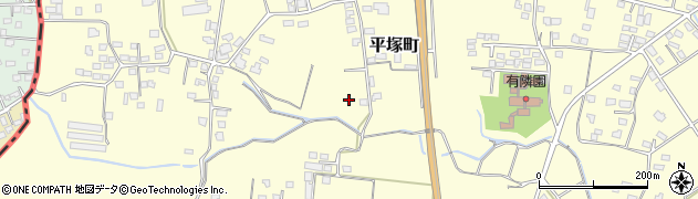 宮崎県都城市平塚町3262周辺の地図