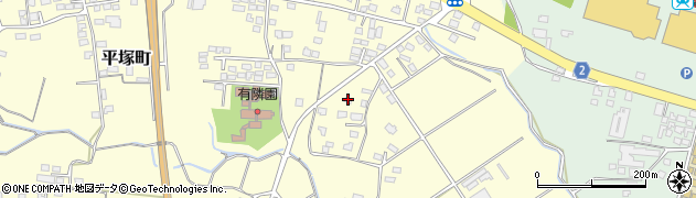 宮崎県都城市平塚町2906周辺の地図