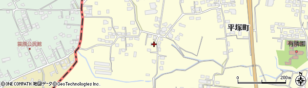 宮崎県都城市平塚町3202周辺の地図