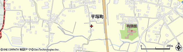 宮崎県都城市平塚町2950周辺の地図