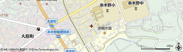 上馬籠公園周辺の地図