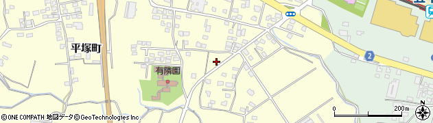 宮崎県都城市平塚町2907周辺の地図