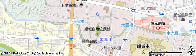 姫城山児童公園周辺の地図